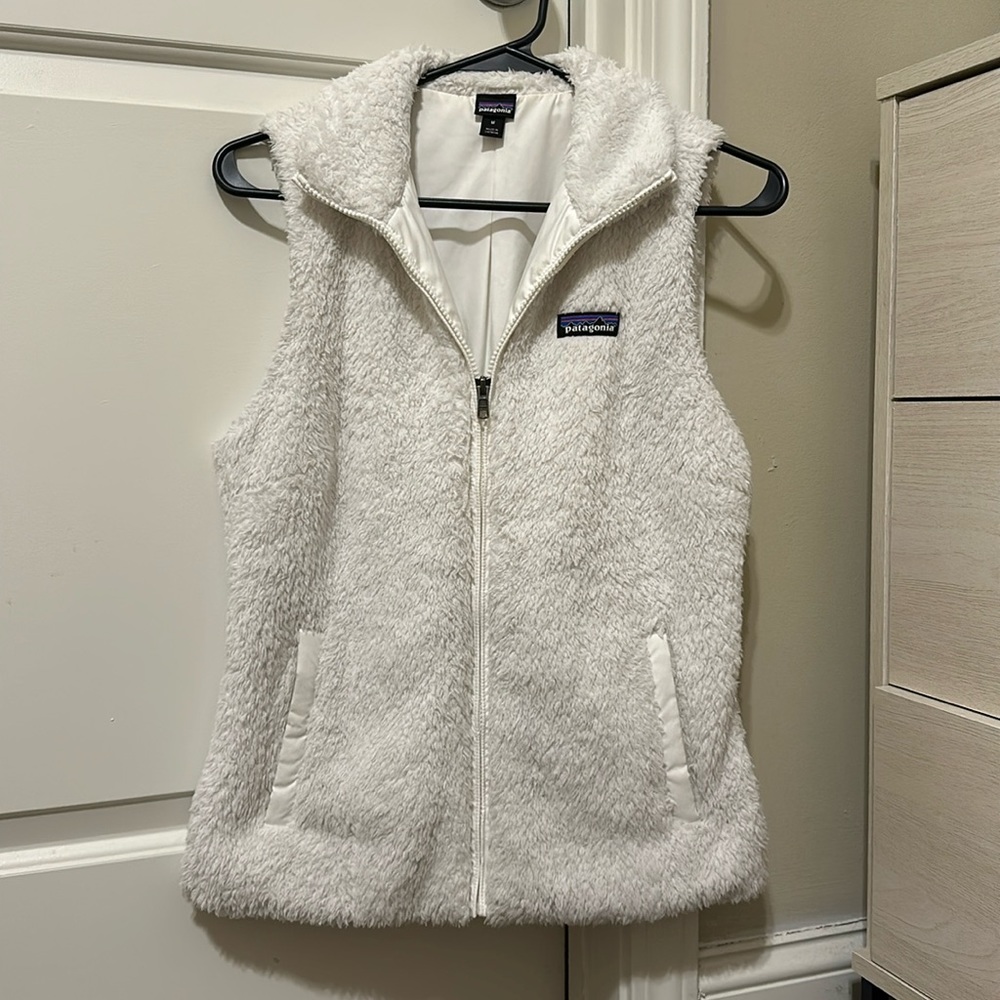 Patagonia Women's Los Gatos Fleece Vest- White